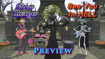 Sims 3 - Grim Reaper - See You In Hell - Music Video PREVIEW