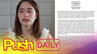 Manila Diamond Studio, nagbigay ng statement sa isyu ng singsing ni Jessy Mendiola | PUSH Daily