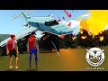 OB & I Crashed Planes to Try and Start a Forest Fire! - Stormworks Multiplayer Survival