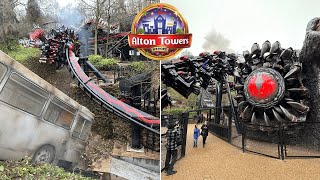 Alton Towers Vlog (March 2024) | Forbidden Valley is INCREDIBLE