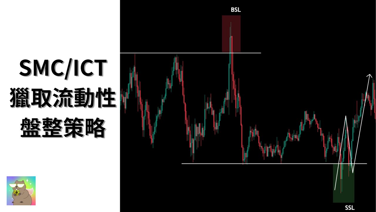技術分析 | SMC/ICT盤整策略，簡易好上手獵取流動性範例與邏輯解析