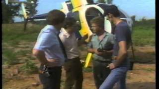 sky 5 wral tv news helicopter as featured on aware wral tv public affairs program in 1982
