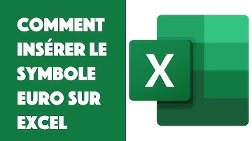 Comment insérer le symbole Euro sur Excel ?