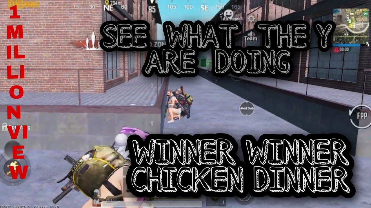 PUBG MOBILE INTENSE GAMEPLAY WITH CHICKEN DINNER - YouTube