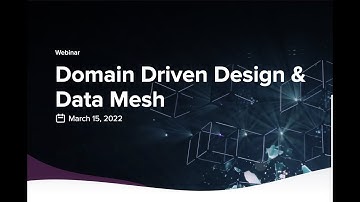 Webinar: Domain Driven Design & Data Mesh, powered by Xebia & GoDataDriven