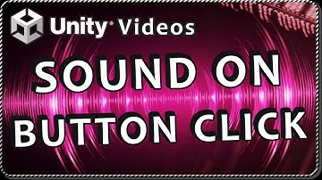 How to PLAY SOUND ON BUTTON PRESSED in Unity