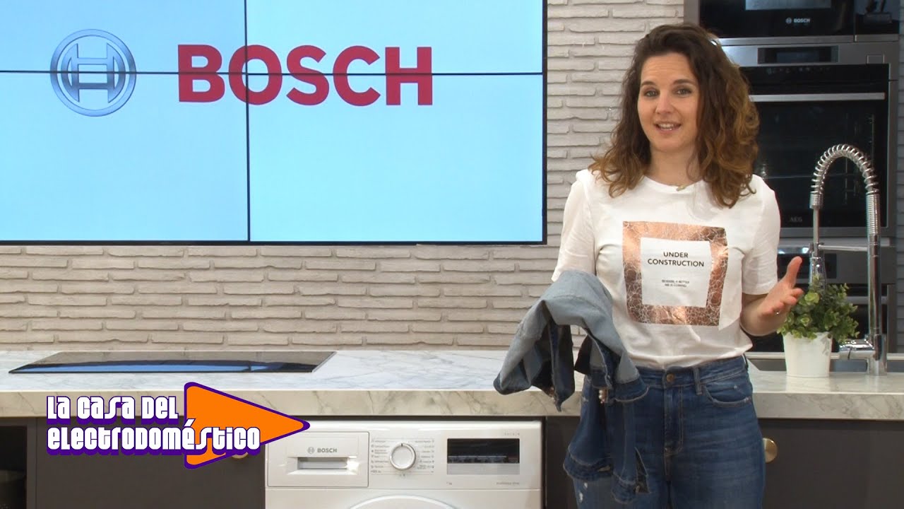 Lavadora Bosch WUU24T63ES - Clase A, 9kg, 1200 RPM