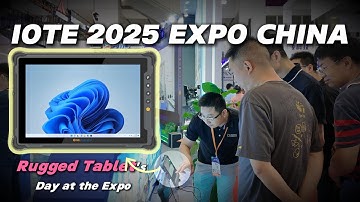 A Day in the Life of the M10J Rugged Tablet | Trade Show Adventure!