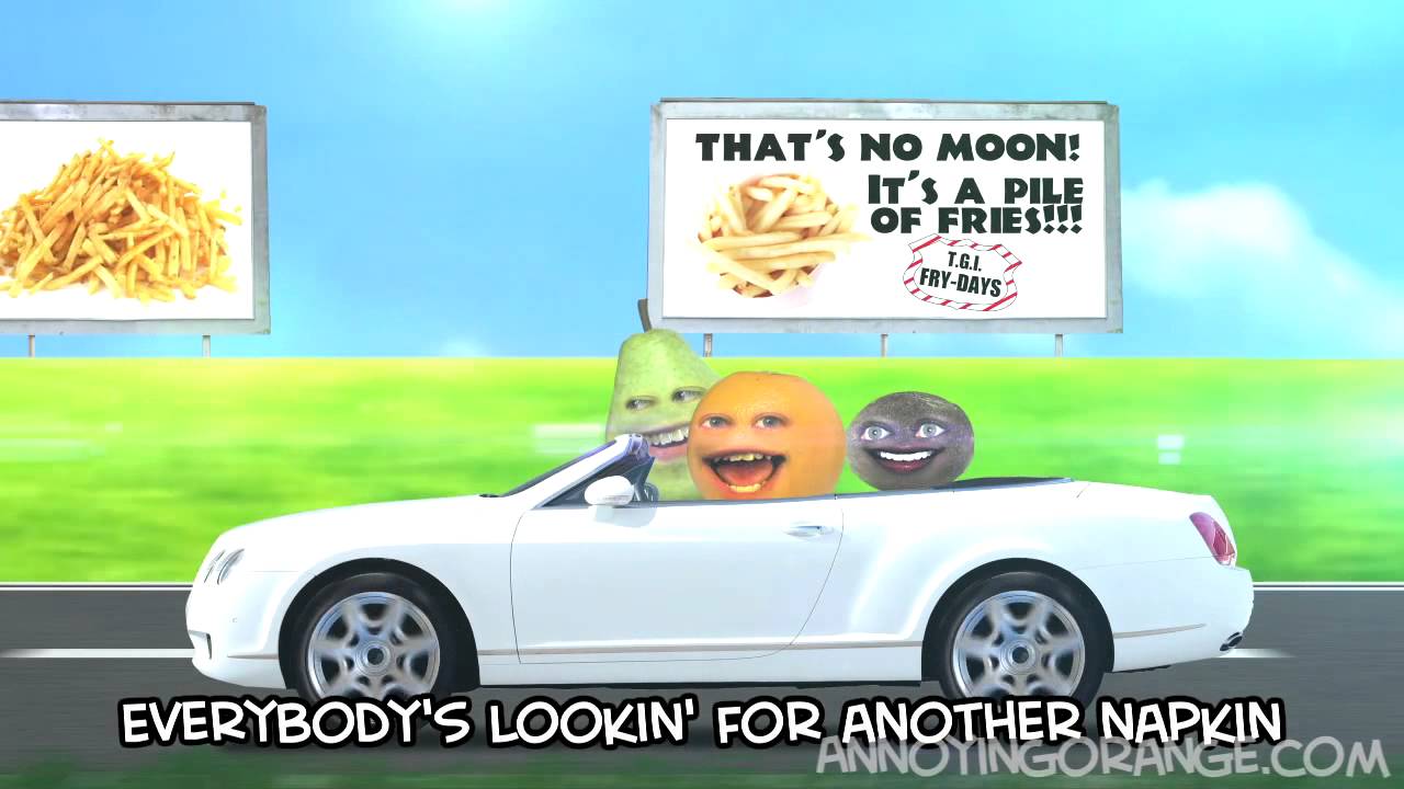 Fryday Annoying Orange YouTube