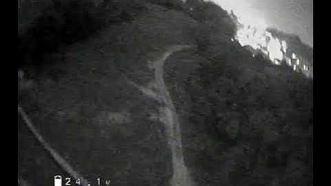 0.001 Lux Analog Micro CVBS Camera | Real Night FPV Flight Test on Mountain at 22:33