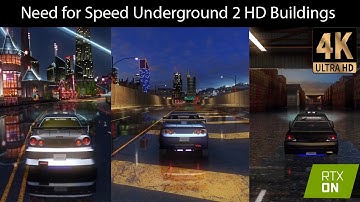 Need for Speed Underground 2 Remake 2024 - 4K Ultra Realistic Textures - Next-Gen Ray Tracing