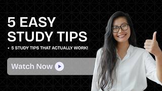 [ StudyNova 5 Study Tips That Actually Work | Study Smarter, Not Harder 📚✨