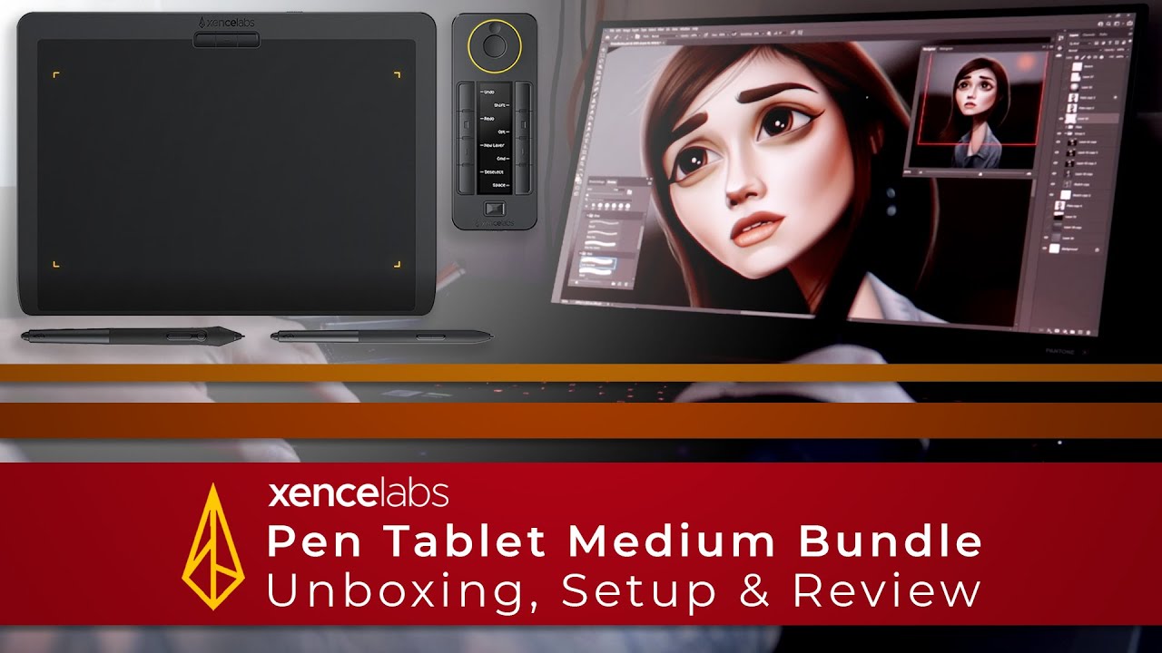 Xencelabs Pen Tablet Bundle Review — antCGi