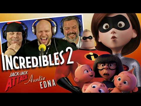 Another Incredible film and shorts! Incredibles 2 Jack Jack attack & Auntie Edna movie reaction
