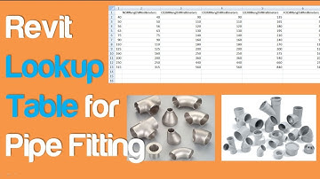 How to Create Revit Lookup Table for Pipe Fitting and Other family