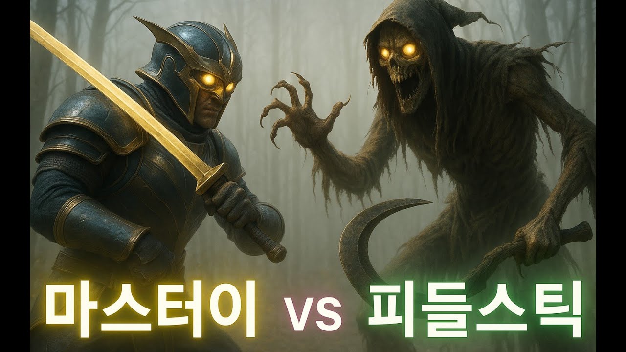 마스터이에게 피들스틱은 지푸라기 같은 존재 입니다.