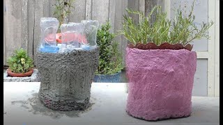 My Video15How to make easy cement pots at home, How to make easy cement pots at home