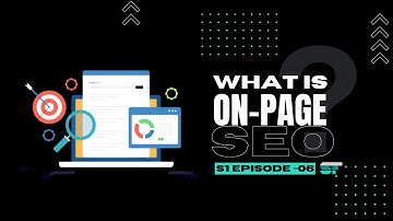 On-Page SEO Tutorial || S1 EP06 || Digital Marketing For Beginners || @softwarefactoryofficial