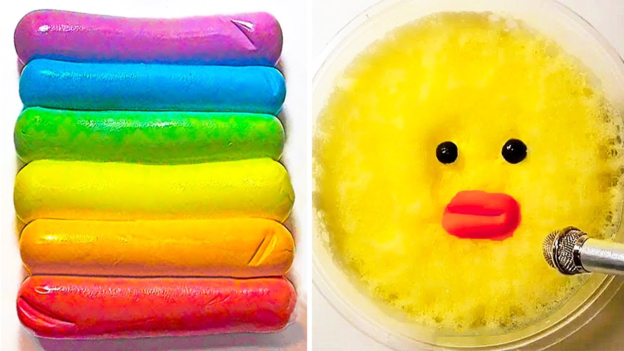 3 Hours Of Oddly Satisfying Slime ASMR - Relaxing Videos for Better ...