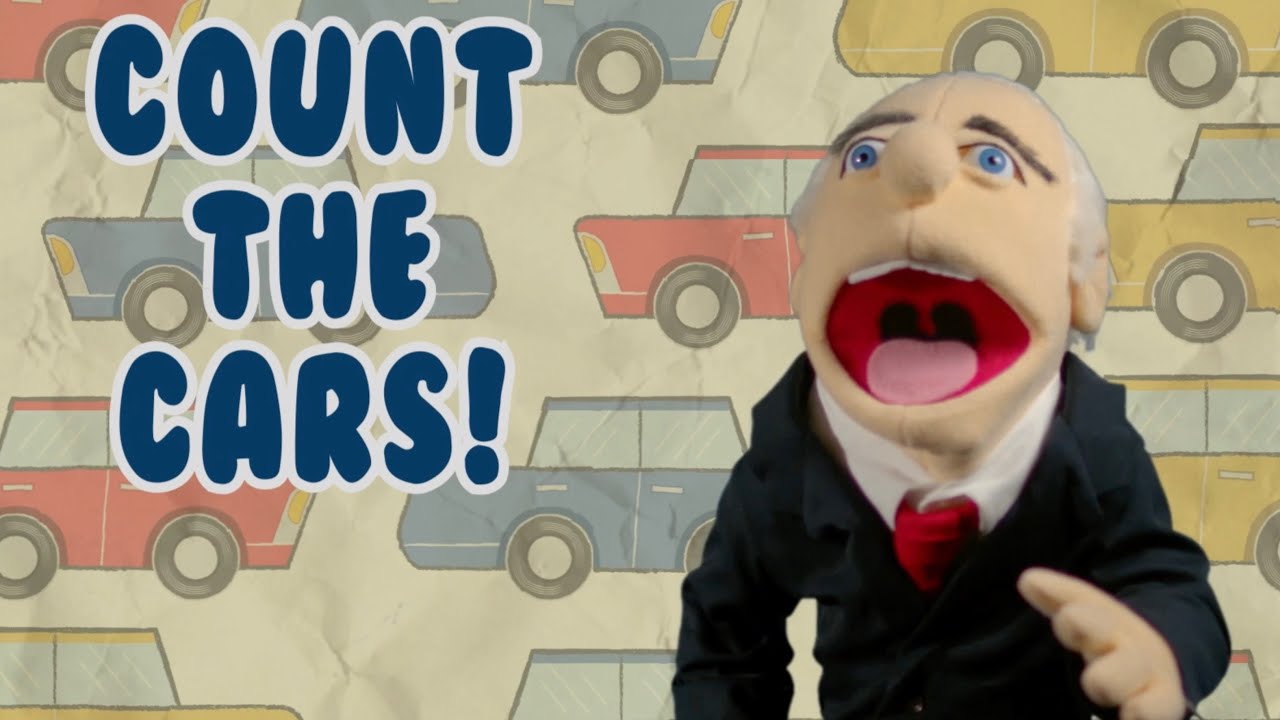 Count the Cars with Puppet YouTube