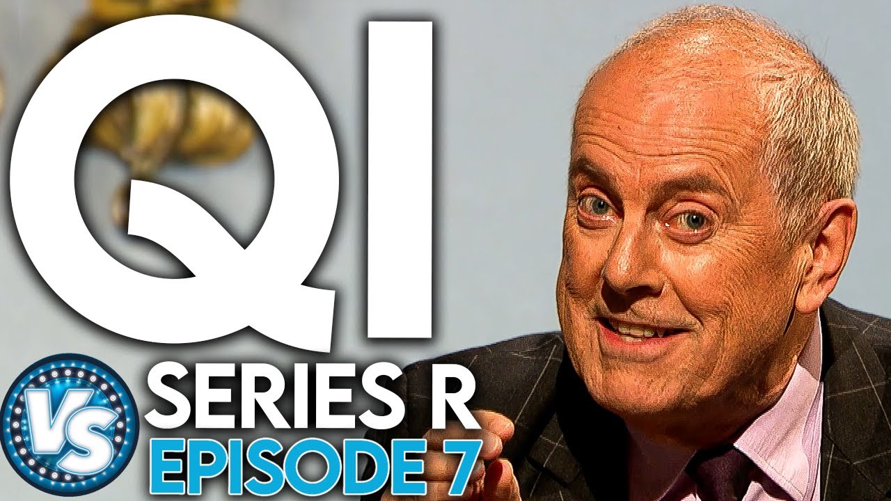 QI SERIES R, Episode 7! Full Episode With Gyles Brandreth, Sandi Toksvig and Others!