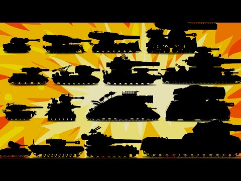 Видео: Эволюция Гибридов Chrysler vs KV-1 vs KAPUT vs British RATTE - Мультики про танки
