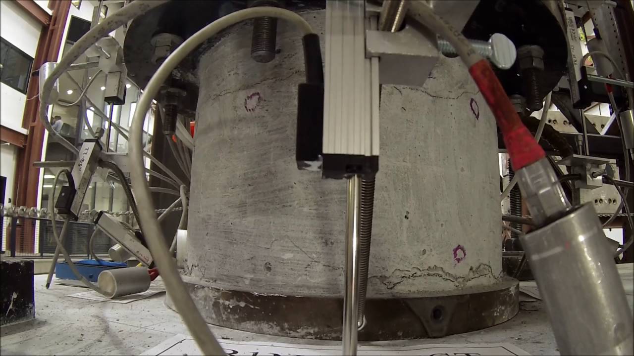 Shake Table Test Deconstructible 2-Span Innovative Reassembled Bridge – Plastic Hinges- Failure Run