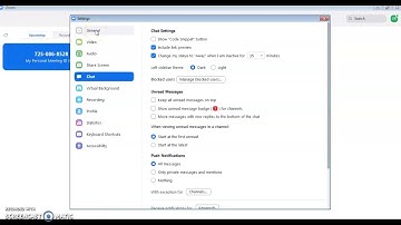 Zoom Tutorial (Turn Off the Private Chat Feature)