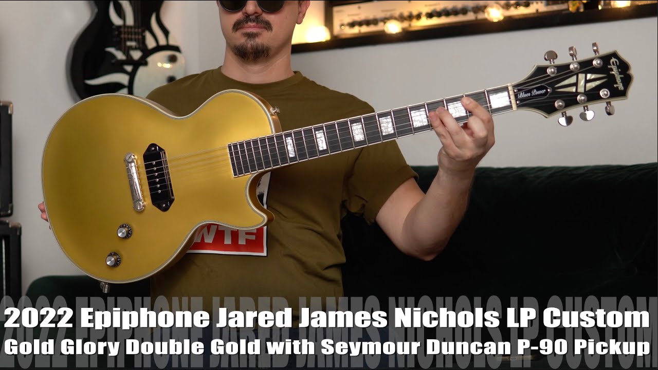 The Epiphone Jared James Nichols Gold Glory is barely a Les Paul