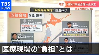 【解説】五輪への医療提供に戸惑いの声・・・医療現場の“負担”とは