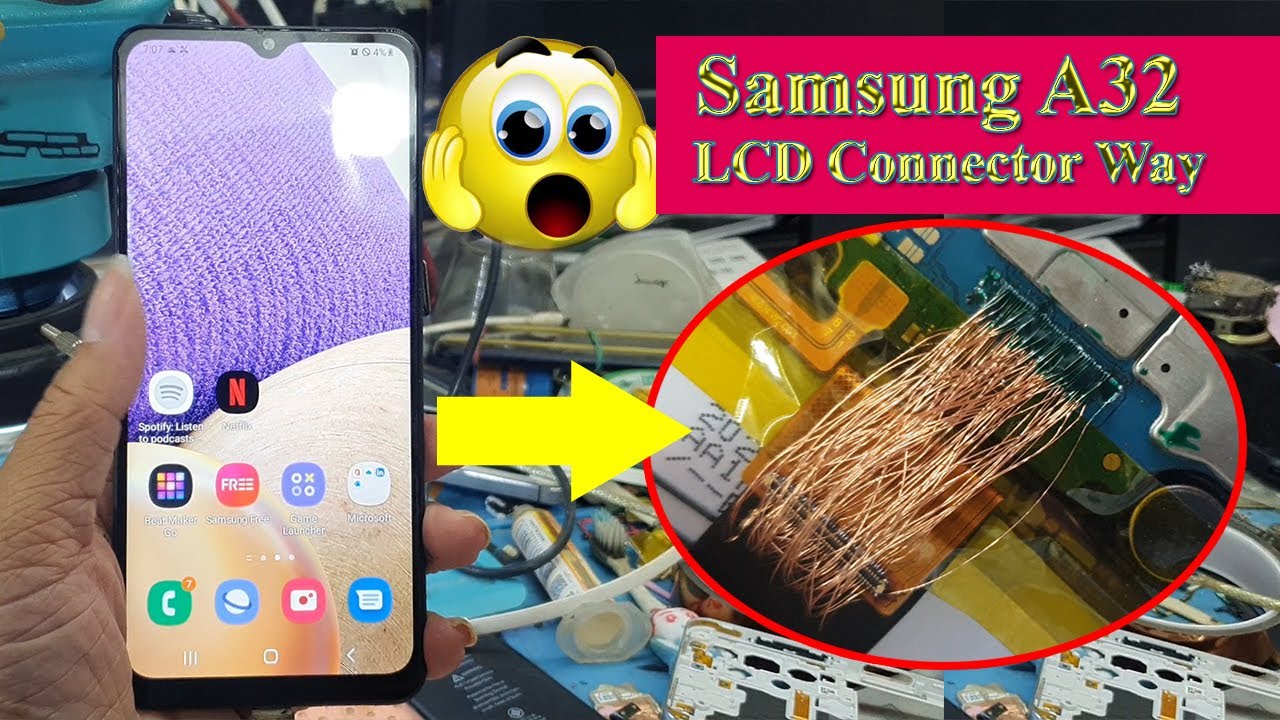 Samsung A32 No display solution, i spent 2 hour for this jumper YouTube