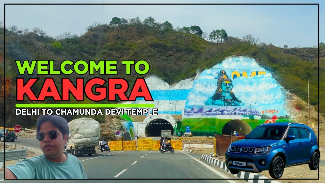 EP 2 | WELCOME TO KANGRA | DELHI TO CHAMUNDAJI BY ROAD | MOST SCENIC DRIVE IN HIMACHAL EVER!