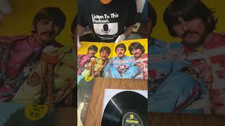 The Beatles 1967 UK stereo press Lp ‘Sgt. Pepper’ + factory sealed 1969 ‘Abbey Road’ 2nd issue USA 