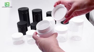 plastic child proof jar
