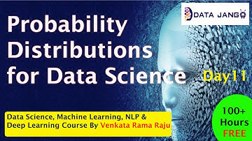 11 Probability Distributions for Data Science | Artificial Intelligence Course | Datajango