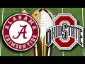 #1 ALABAMA VS #3 OHIO STATE | CFP NATIONAL CHAMPIONSHIP HYPE VIDEO!!