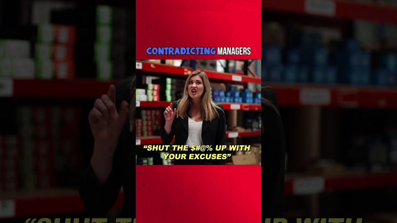 Retail managers are the worst...