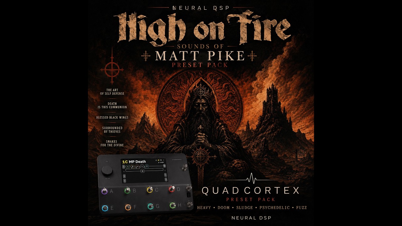 High on Fire tone pack - Matt Pike Guitar Tones!