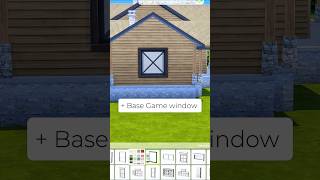 Another window tip! 💡 #thesims4 #sims4build