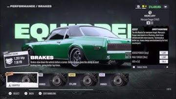 Nfs Unbound (S class build) Mercury Cougar (1967)