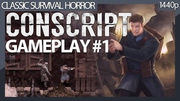 CONSCRIPT (2021) WWI Horror - Gameplay Preview - Part 1 (No commentary) 1440p