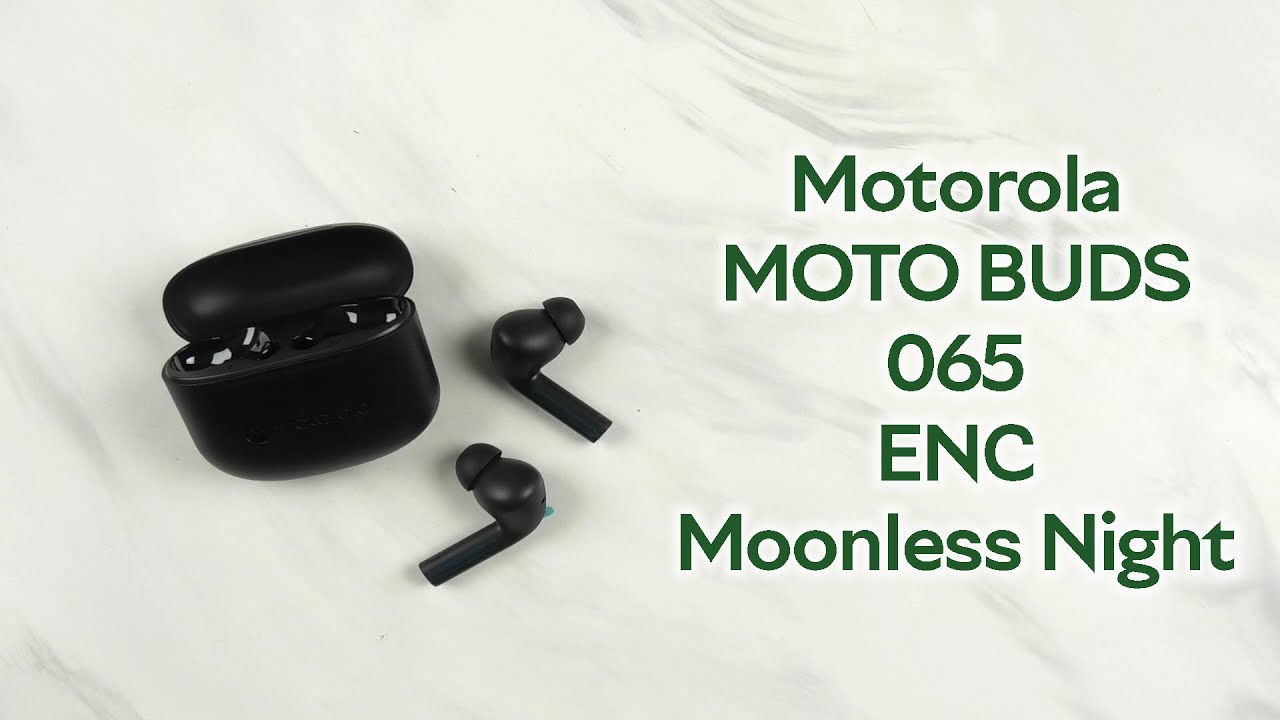 Наушники Motorola MOTO BUDS 065 ENC Moonless Night купить в