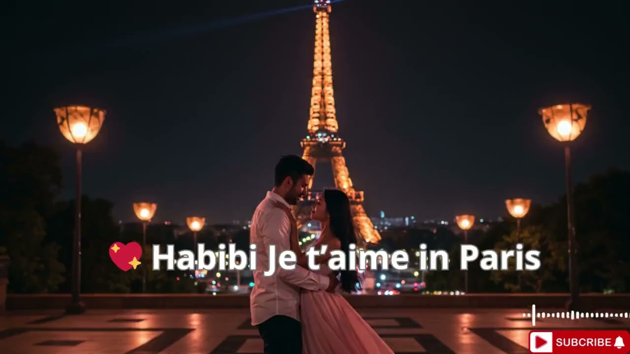 🎶 Habibi Je t’aime – يا حبيبي | Paris Romantic Remix 2025 💕 French x Arabic Fusion