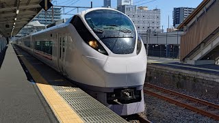 【回8724M】E657系K14編成のKY入場回送が勝田駅3番線を発車