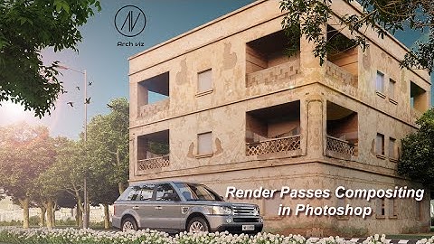 Composite Render Passes in Photoshop | CGI Post-Production Photoshop |