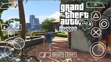 GTA 5 PPSSPP ISO Android Gameplay – GTA V PSP
