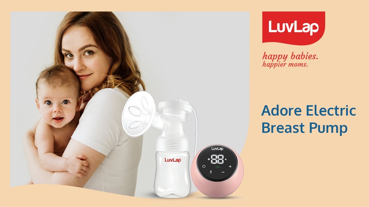 LuvLap Adore electric Breast Pump (18835) Contents & Assembly