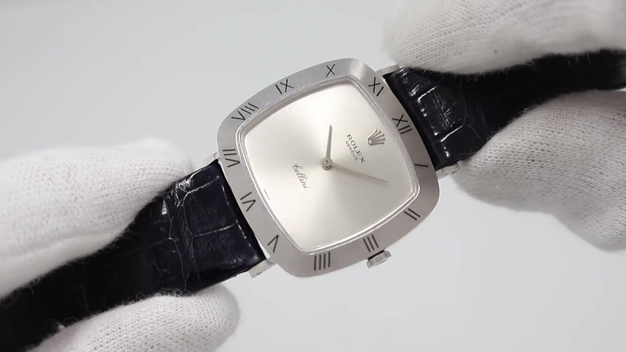 ROLEX ロレックス チェリーニ 18KWG Ref.3830 1972年製【スイート