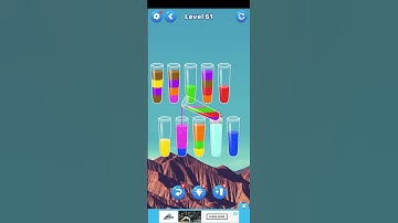 Water Sort – Color Puzzle Game Levels 61