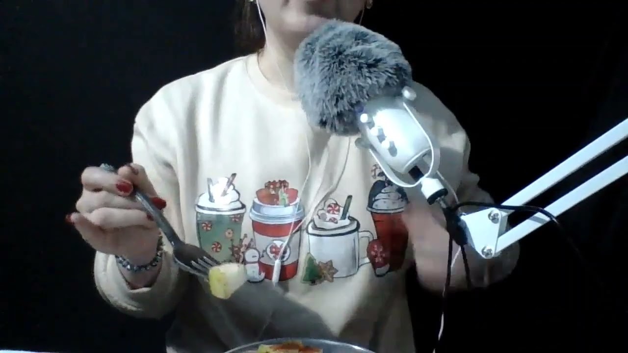 ASMR|Storytime comiendo frutas 🍊🍐